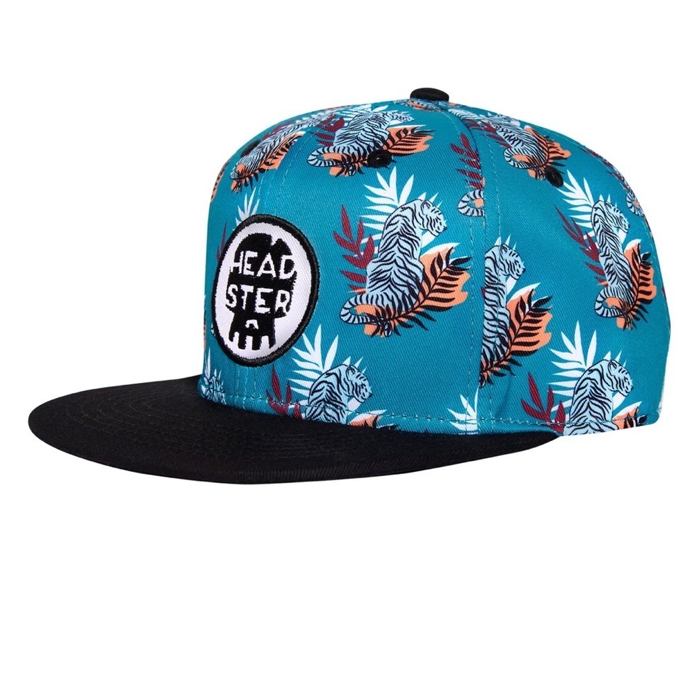 Headster Eye of The Tiger Blue SnapBack Cap Kids 3-6 years NWT
